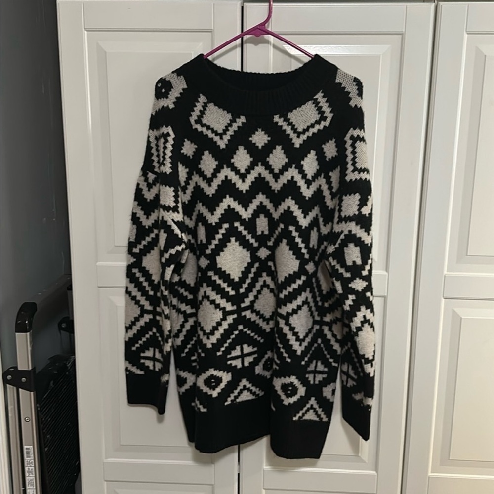 NWT H&M Oversized Tunic Sweater